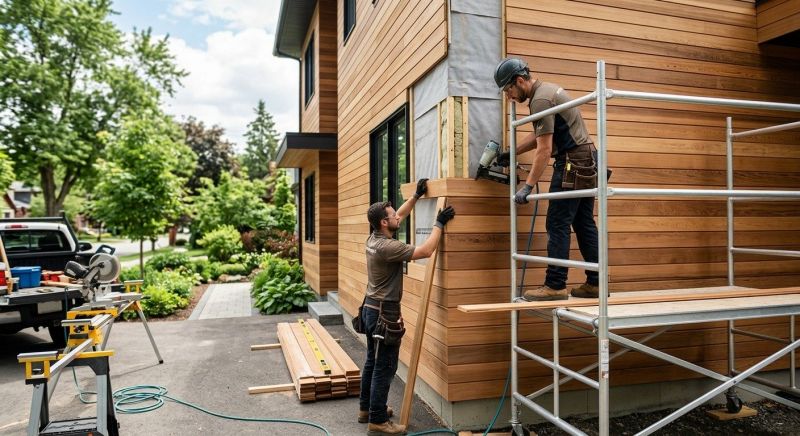 Barn Siding Installation in Boston, MA