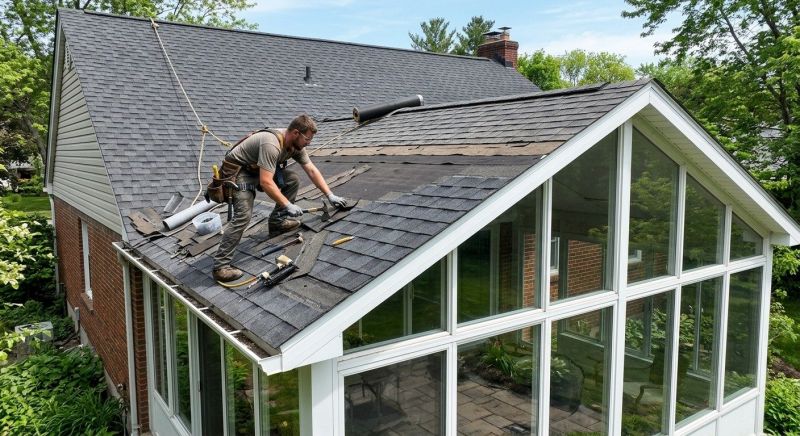 Damaged Roof Replacement in Boston, MA