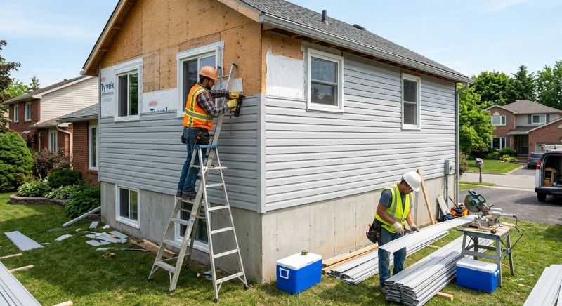 Damaged Siding Replacement in Stamford, CT