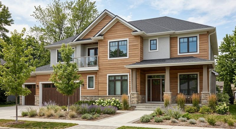 Faux Wood Siding Installation in Stamford, CT
