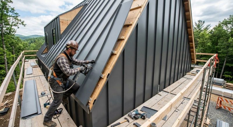Metal Barn Siding Installation in Stamford, CT