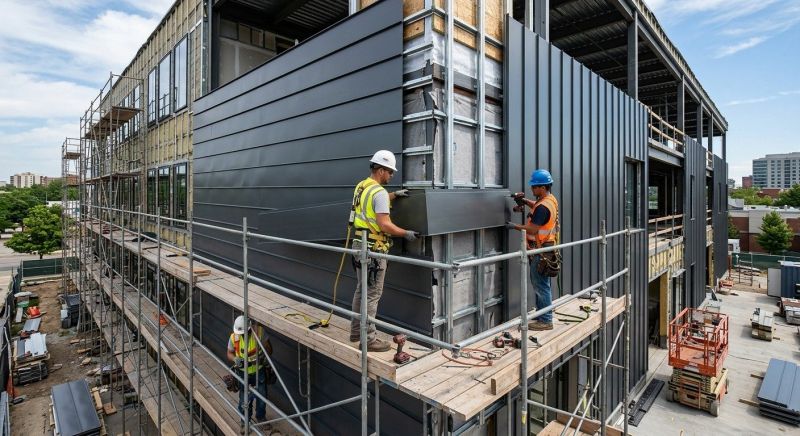 Metal Cladding Installation in Norwalk, CT