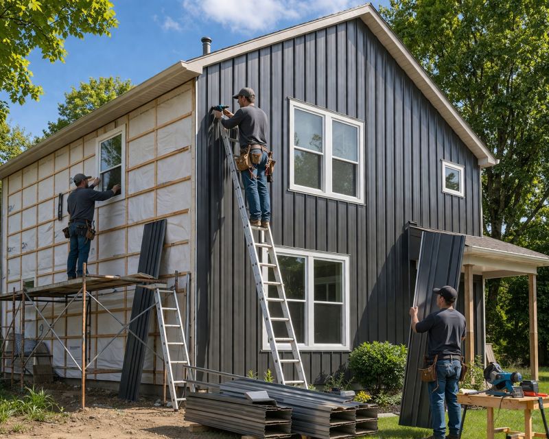 Metal Siding Installation in Stamford, CT