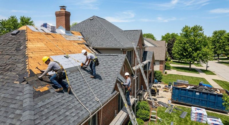 Residential Roof Replacement in Framingham, MA